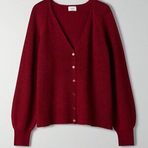 Wilfred Aritzia Granada Cardigan Wool Sweater
